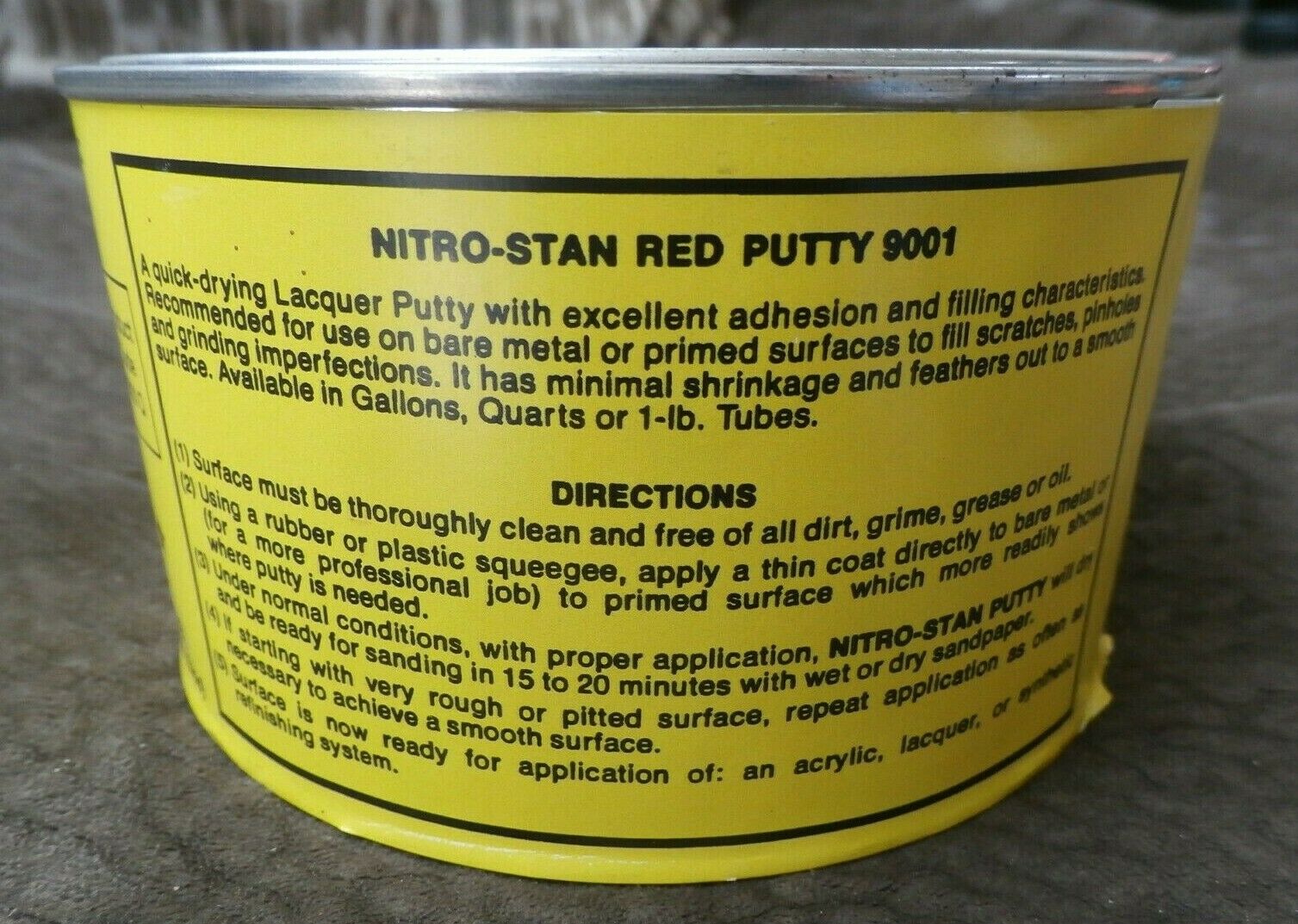 Red Spot Putty